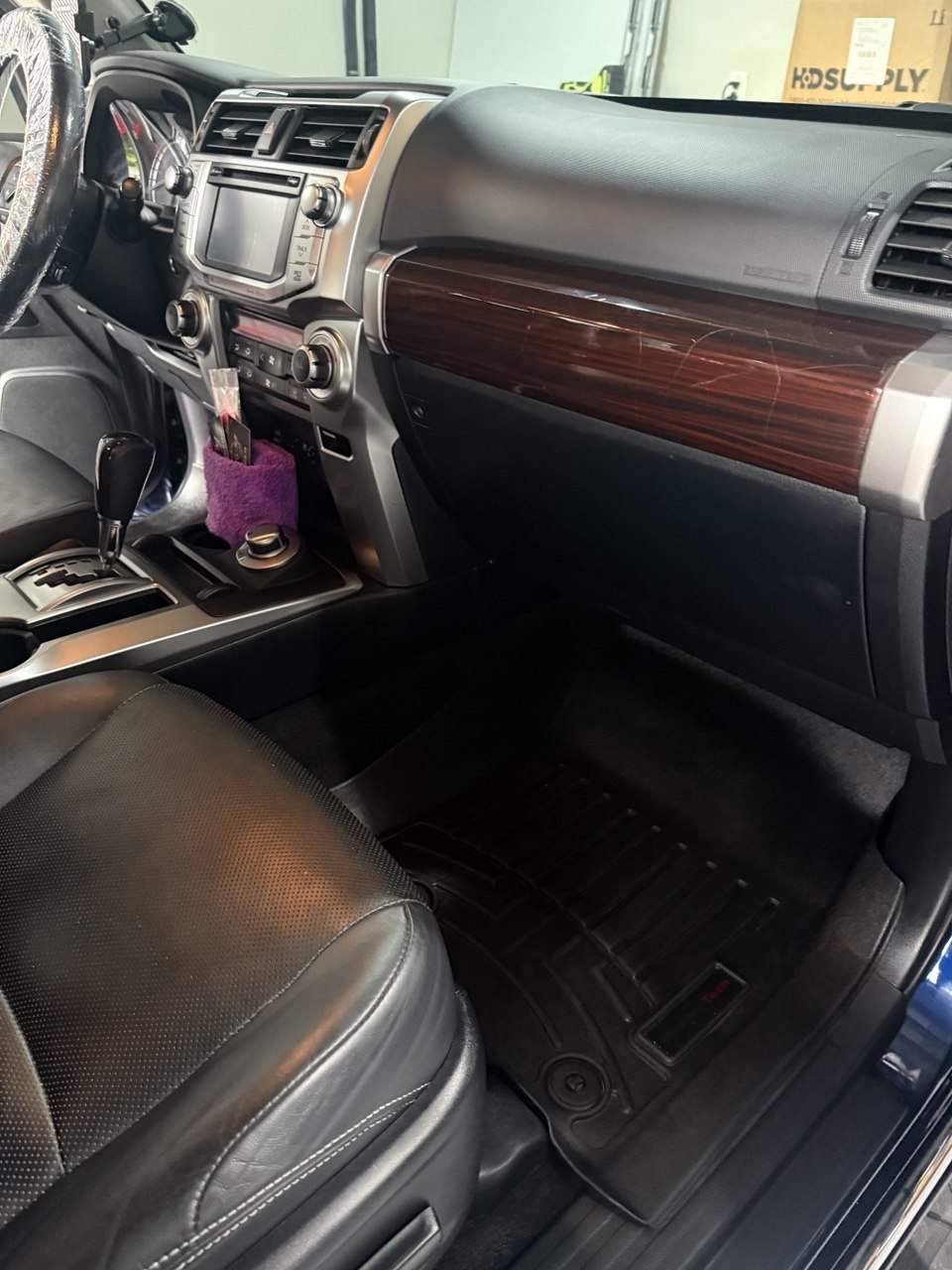 Toyota SUV passenger interior after Rigger luxury interior detailing